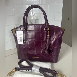 Brahmin medium Duxbury fig jam Lysander genuine leather